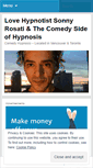 Mobile Screenshot of lovehypnotist.com